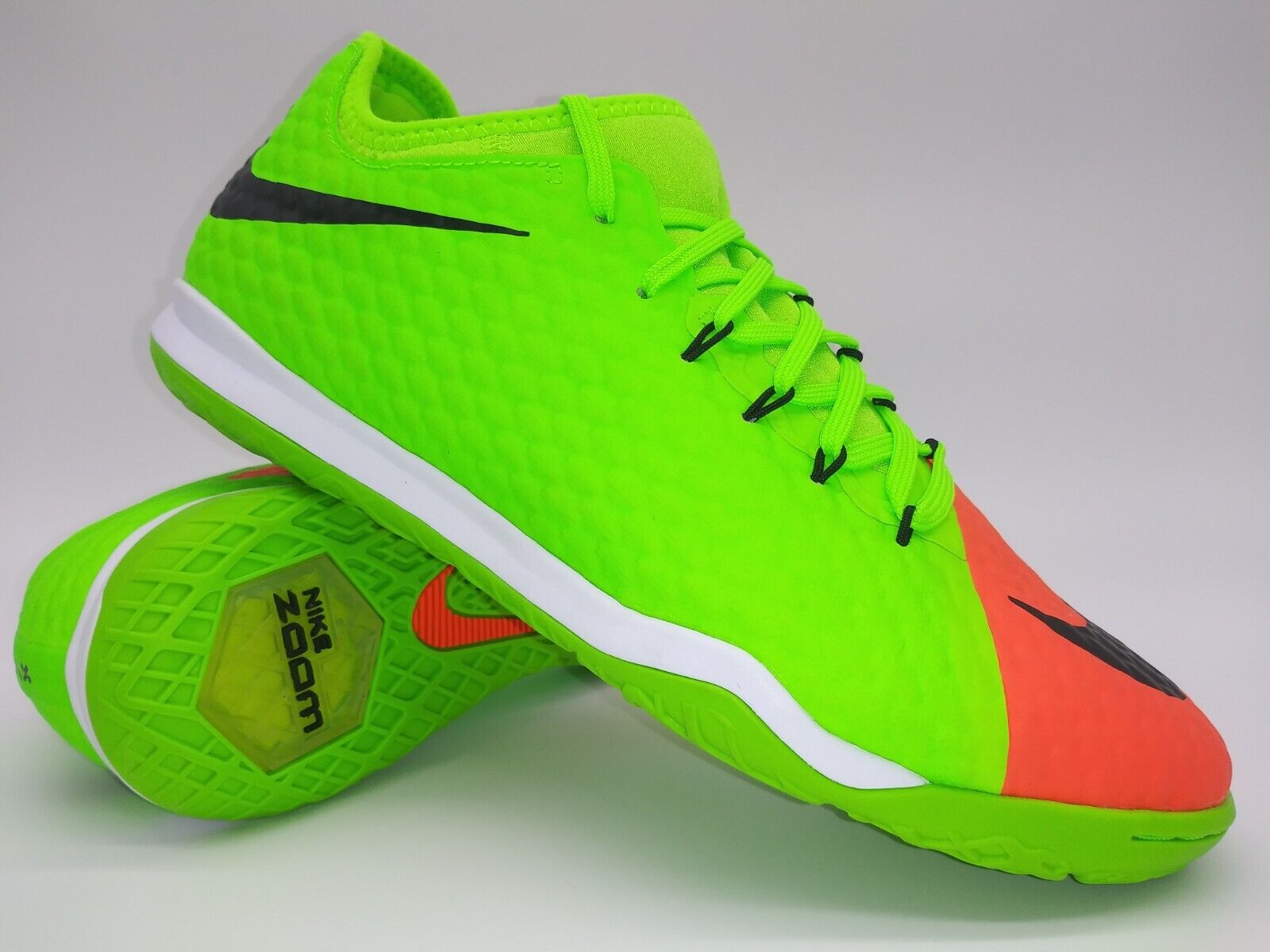 trigo Extranjero estimular Nike Mens Rare Hypervenomx Finale ll IC 852572 308 Green Red Soccer Cleats  | eBay