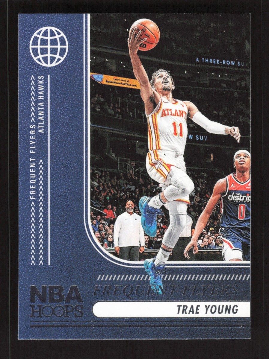 2024-25 Panini NBA Hoops Frequent Flyers #12 Trae Young - Atlanta