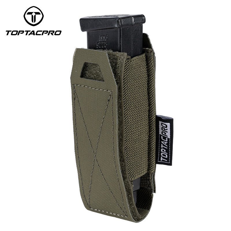 Poche Porte-chargeur TOPTACPRO MOLLE – Single, 5,56 Mm, Multicam, Neuve