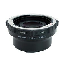 XPimage 0,71x Speedbooster per obiettivo Mamiya 645 M645 per fotocamera Panasonic Leica L