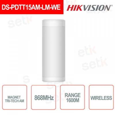 Hikvision AX Wireless Triple Signal Detector DS-PDTT15AM-LM-WE