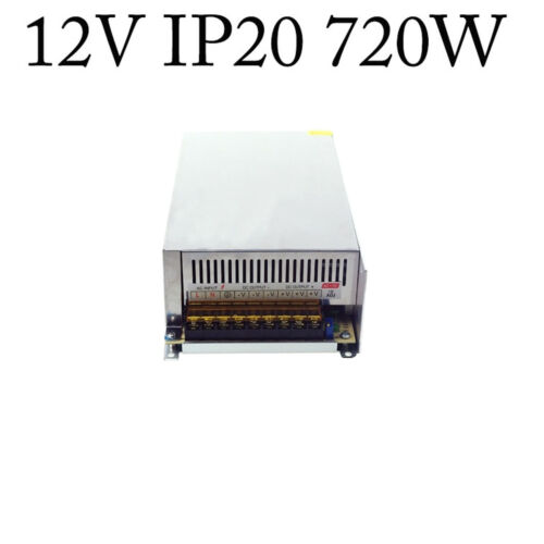 Transformador de fuente de alimentación controlador LED DC 12V 10W-720W regulado IP20 PSU - Imagen 41 de 96