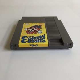 1990 Vintage SUPER MARIO BROS 3 COMPLETE Nintendo NES Video Game W Box & Manual