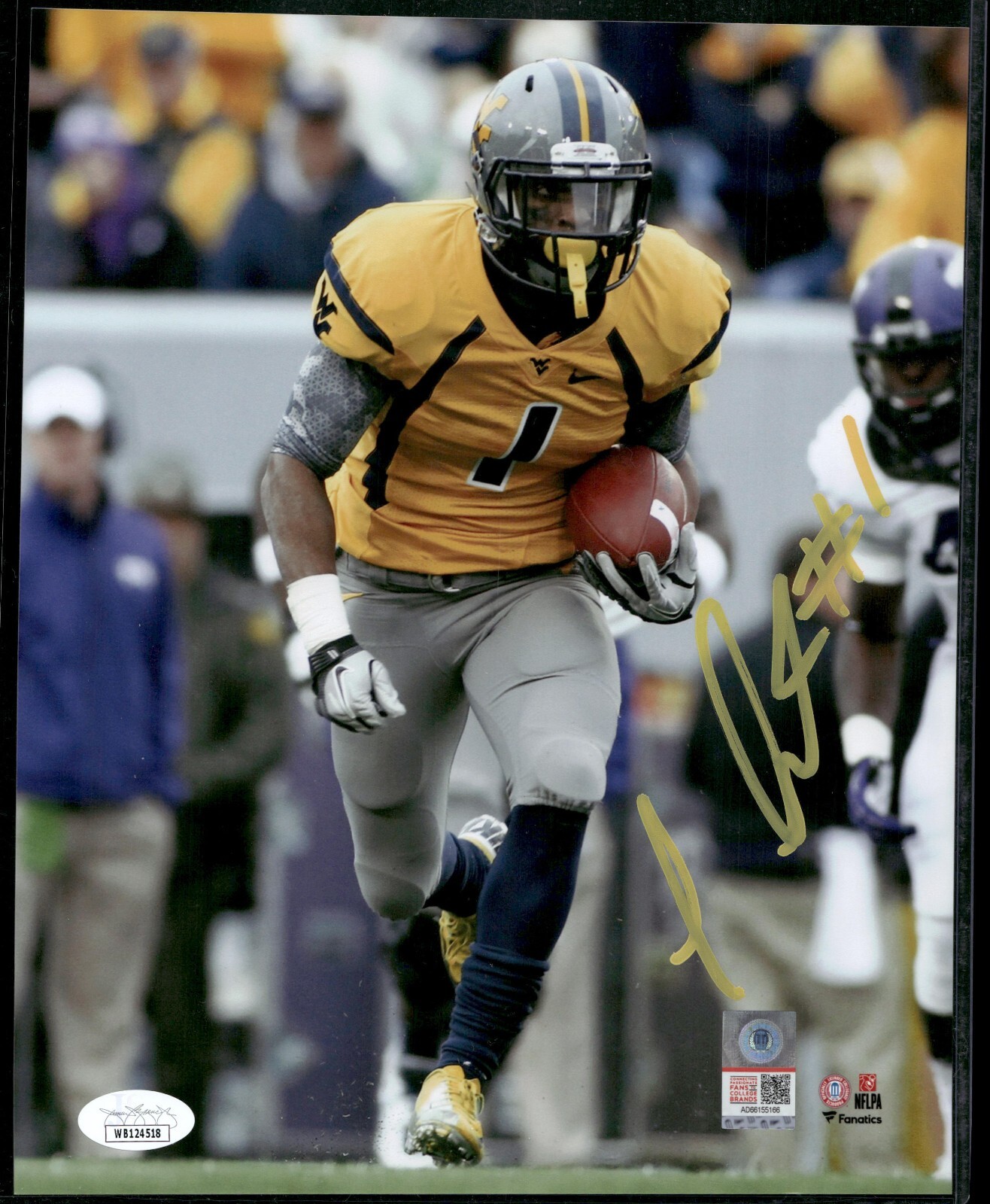 Tavon Austin Autographed Signed West Virginia Mountaineers WVU Mountaineers 8x10 #3 JSA 