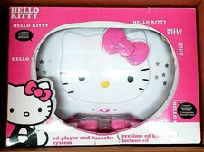 Hello Kitty Portable CD Karaoke System and CD Player KT2003, Collectible
