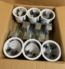 NICOR 19001-AR-LED-ID 4" Remodel LED Housing (6Ct) **