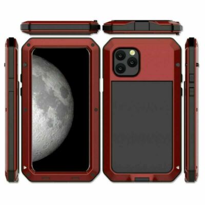 For iPhone 13 Mini 14 Pro Max 12 Xs 7 8+ Shockproof Aluminum Gorilla Glass Case