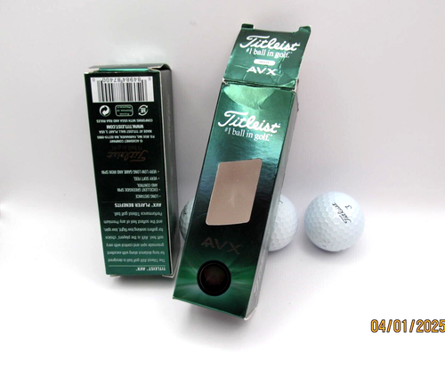 Titleist AVX Golf Balls Hand picked pristine AAAAA graded priced for 1 Sleeve