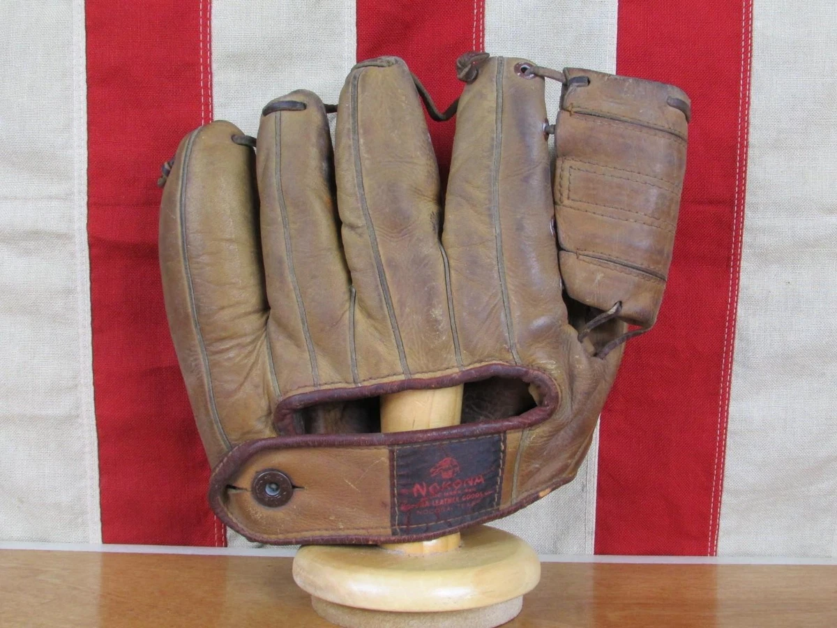 Vintage nokona deals baseball gloves