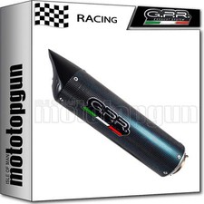 tubo de escape racing carbon look gpr por honda cbr 600 rr 2013 13 2014 14