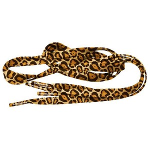 leopard print shoe laces