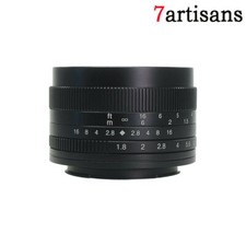7artisans 50mm F1.8 Prime Large Aperture Portrait Lens for Sony E Mount Camera