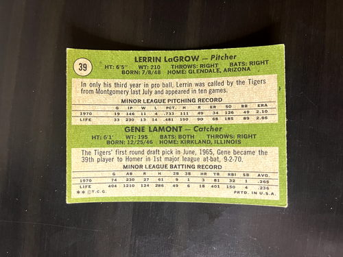 1971 Topps Baseball #1-262. You-Pick Complete-Your-Set. Low Ship. Up to 10% Off - Picture 77 of 501