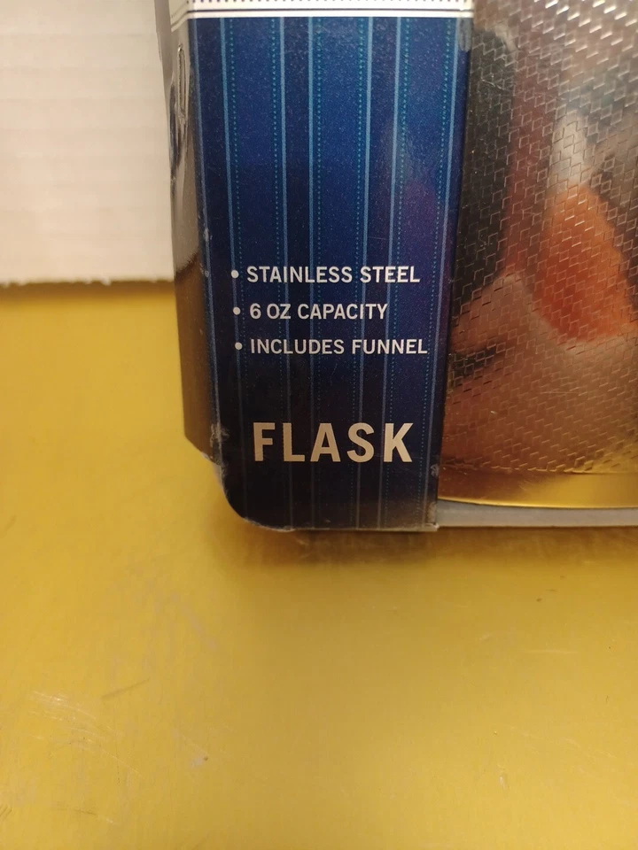 Frasco de barra fóssil 6 oz com funil, aço inoxidável em fóssil - Imagem 2 de 4