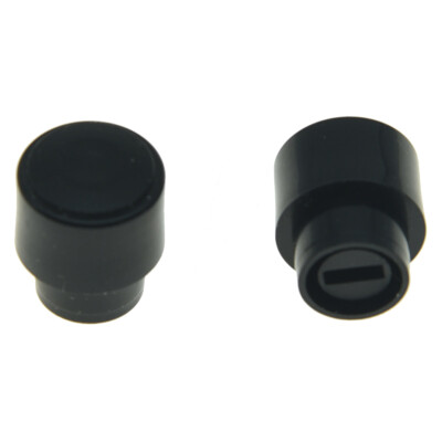 2x Kaish schwarz Fass Schalter Spitze Tonabnehmer Schalterknopf für USA Tele Tele Telecaster