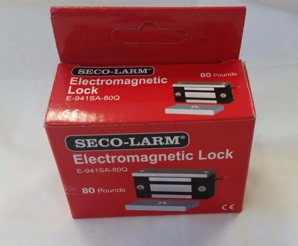 Seco-Larm Electromagnetic Lock, 80 pounds [E-941SA-80Q] - Image 2 of 3