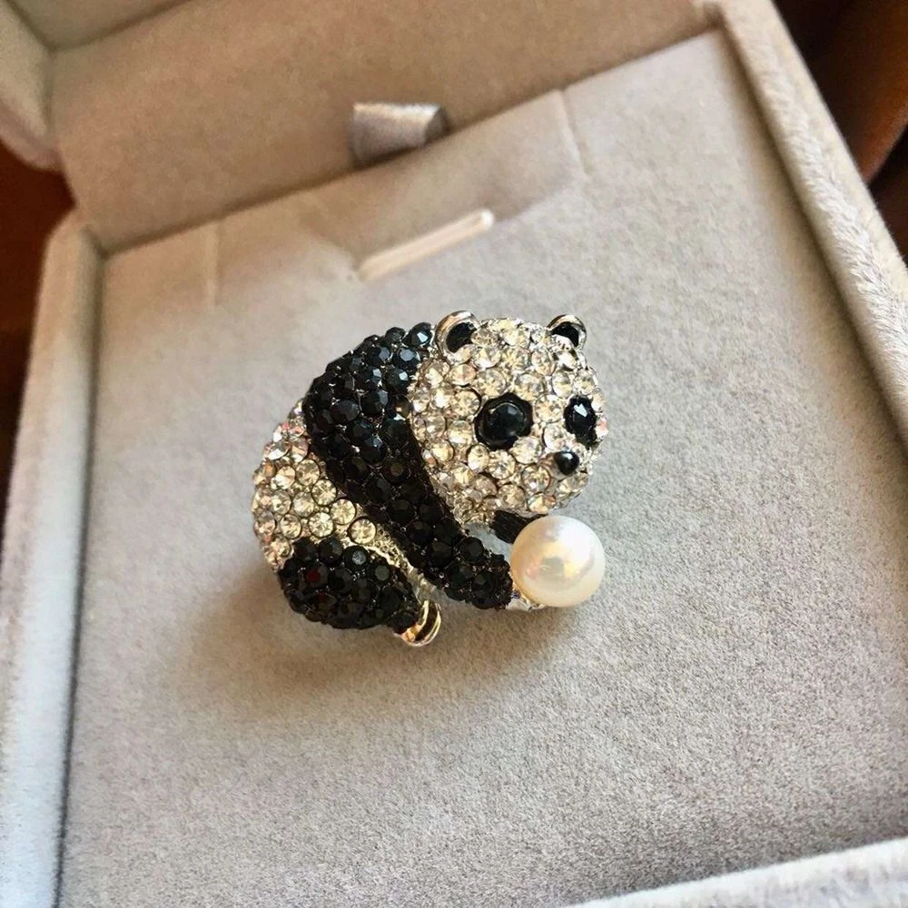 Panda brooch online
