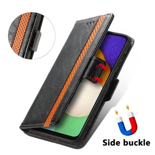 For Samsung Galaxy A06 A16 A26 A36 A56 Men's Vintage Leather Wallet Stand Case - Picture 24 of 85