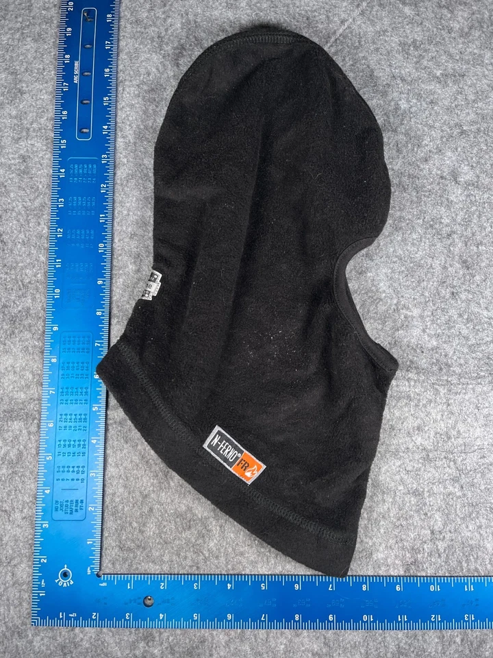 Máscara facial N-Ferno adulto talla única negra mezcla modacrílica pasamontañas snowboard esquí Foto 3 de 4