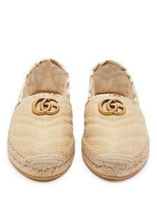 gucci raffia espadrilles