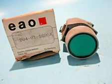 NEW EAO 704-01-1695X GREEN PUSHBUTTON SWITCH
