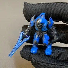HALO MEGA BLOKS COVENANT BLUE ELITE ULTRA MINI FIGURE 97202 #4