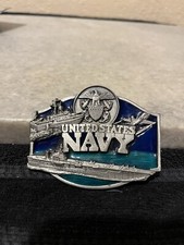 United States Navy G-50 Siskiyou 1987 Belt Buckle Never Used USA Made Military