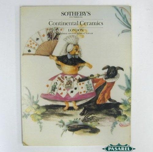 Sothebys London Continental Ceramics Catalog 1986 - Picture 1 of 6