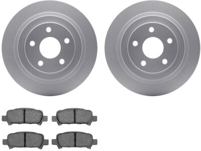 63WD27M Rear Brake Pad and Rotor Kit Fits 2000-2004 Subaru Outback eBay