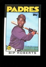 1986 Topps Traded #91T Bip Roberts San Diego Padres QTY