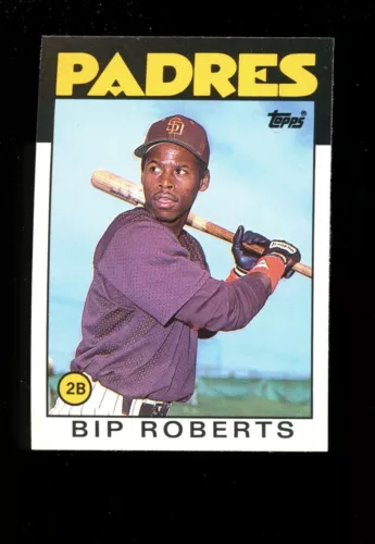 1986 Topps Traded #91T Bip Roberts San Diego Padres QTY