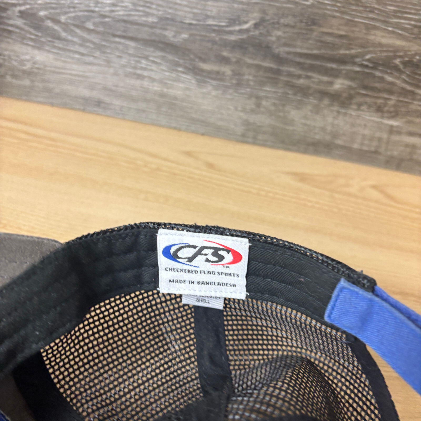 Mopar Hat Cap Strap Back Gray Blue Mesh Back Raci… - image 8