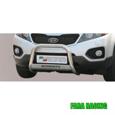 Misutonida EC/MED/K/253/IX Bull-Bar omologata INOX diam.63 per KIA Sorento 09>12