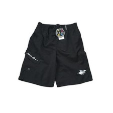 Maui Sons Boys' Boardshorts Black Drawstring, Size 10