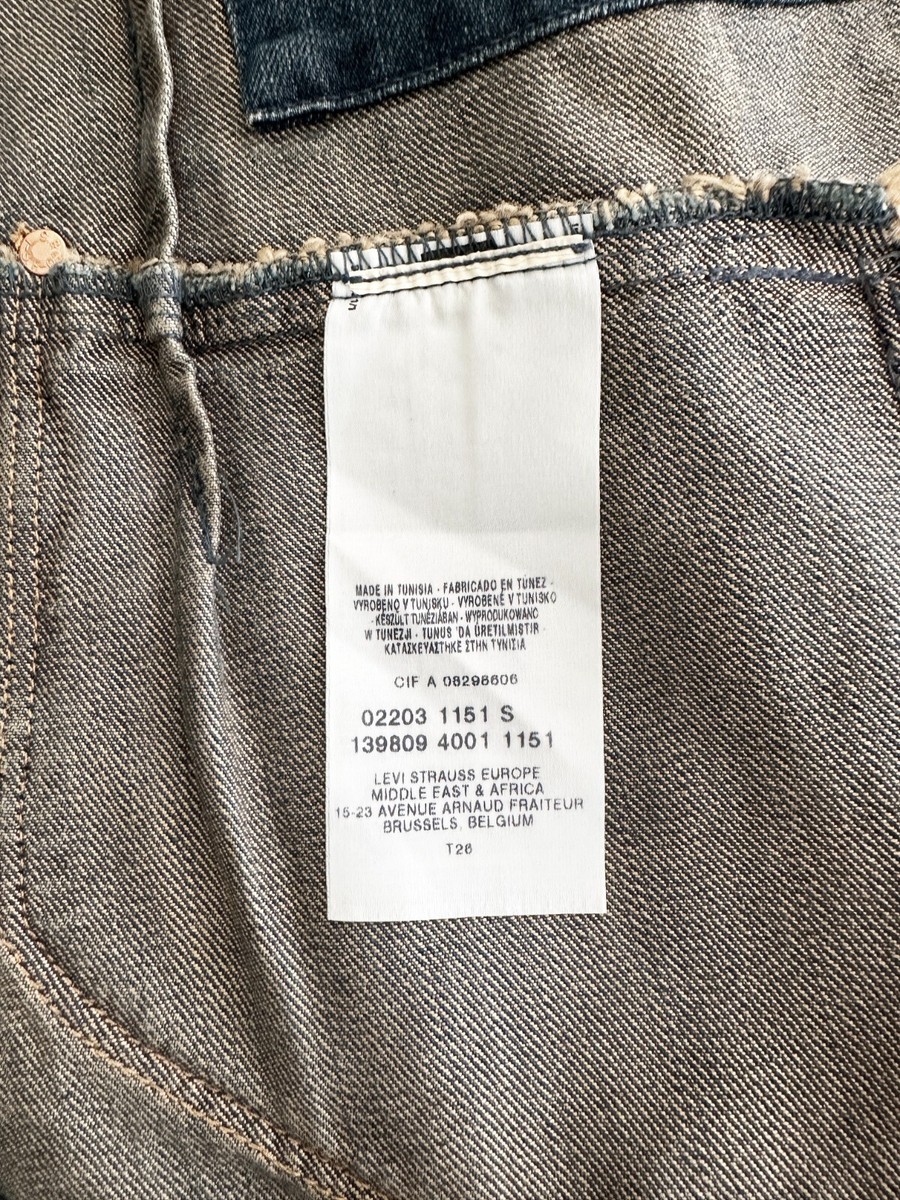 y Levi's Red (Belgium), Asymmetric Denim Jacket (Unisex) | eBay