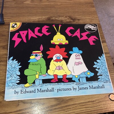 Space Case Reading Rainbow Softcover Book, Marshall 1982 Troll Associates