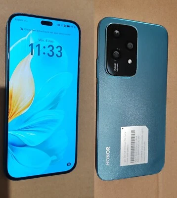 Honor 200 Lite 5G (LLY -NX1) 6.7 "- 256 Go /8 Go RAM - Vert - DualSim - débloqué - Photo 1/4
