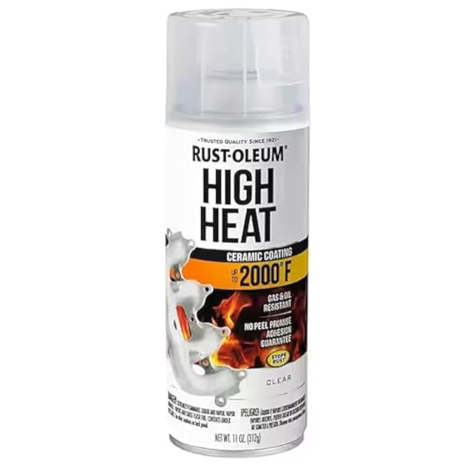 Rust-Oleum Automotive High Heat Clear Spray Paint 11 oz