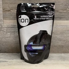 iON Camera 5019 Head Strap/Goggle Strap (Black) - NEW SEALED