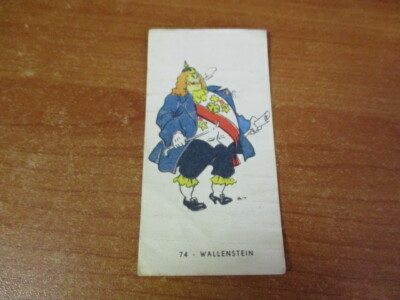 Perugina I 4 MUSKETEERS 1936 WALLENSTEIN figurine n.74 original