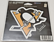 Pittsburgh Penguins NHL Die Cut Magnet Decal 3.5" x 4"