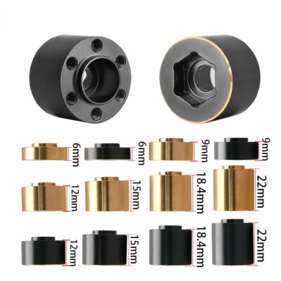 4pcs Barss 12mm Wheel Hex Hub for 1/10 RC Crawler 1.9'' 2.2'' Wheel Rim TRX4 SCX10