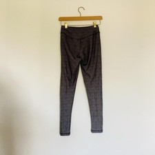 Damskie legginsy do ćwiczeń rozmiar 8 ciemnoszare 