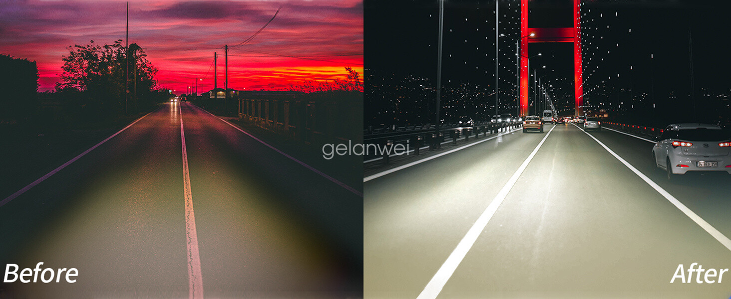 Full LED Projector Pair Headlights For 02-18 International 4100 4200 4300 4400