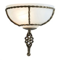Wandleuchte Anouk In Antik Gold B:26Cm Rustikal Lampe Schlafzimmer Wohnzimmer
