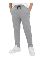Champion Boys Girls Jogger Gray Pockets Straight Leg Drawstring Fleece Lined