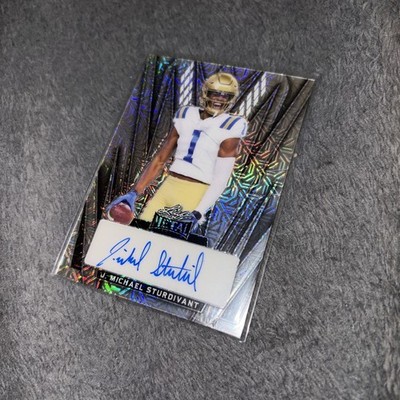 J. Michael Sturdivant  Numbered Auto 9/9 - Florida WR - 2024 Leaf Metal