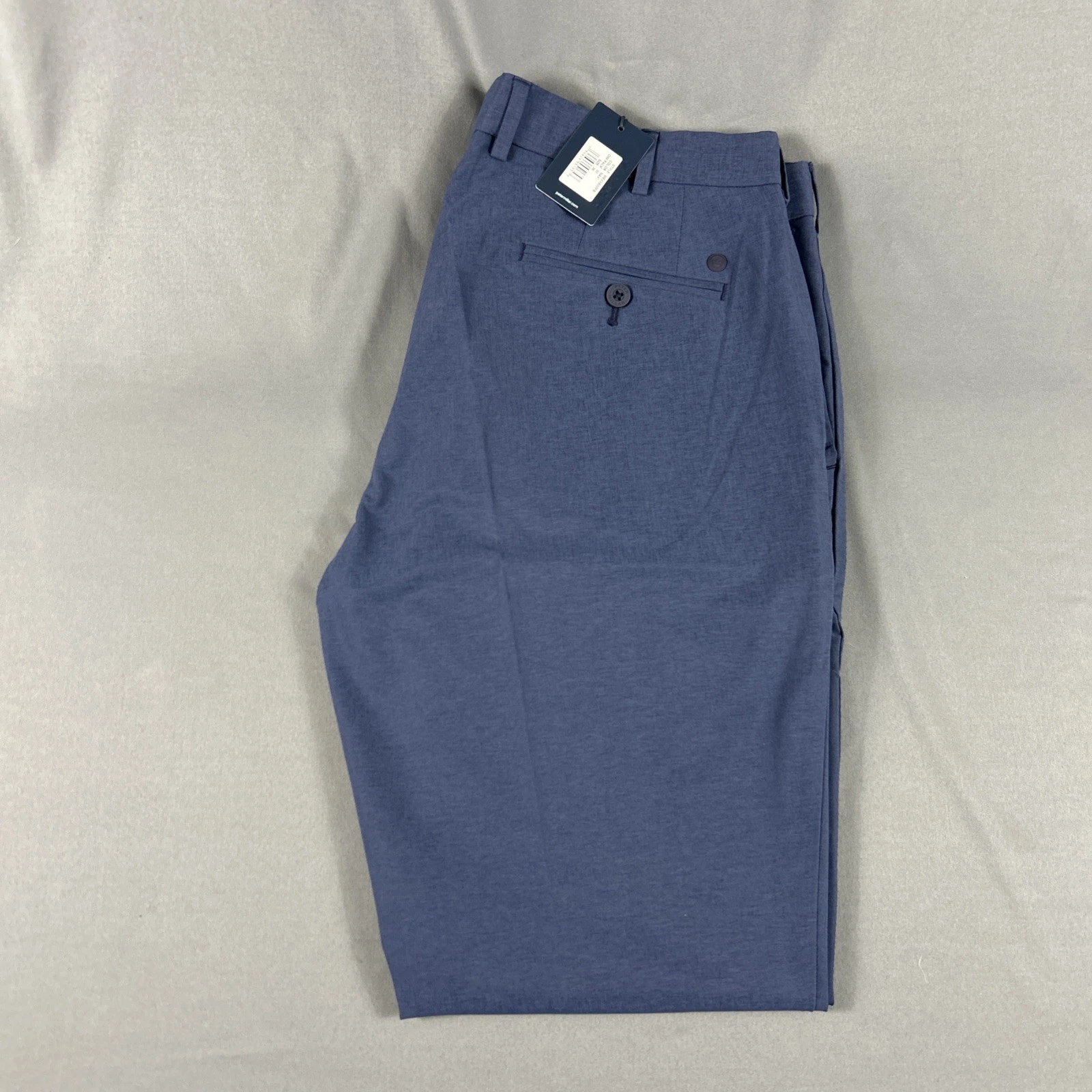 Peter Millar Golf Pants Crown Crafted Surge 36 x 32 Navy Blue NWT MSRP $185