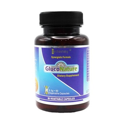 GlucoNature|Best Blood Sugar Optimizer|12 Years Market Trust|60 Veg Capsules