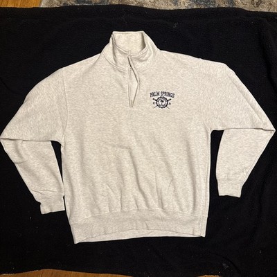 Palm Springs California Pull Over Long Sleeve Quarter Zip Men s 2XL Exist Brand